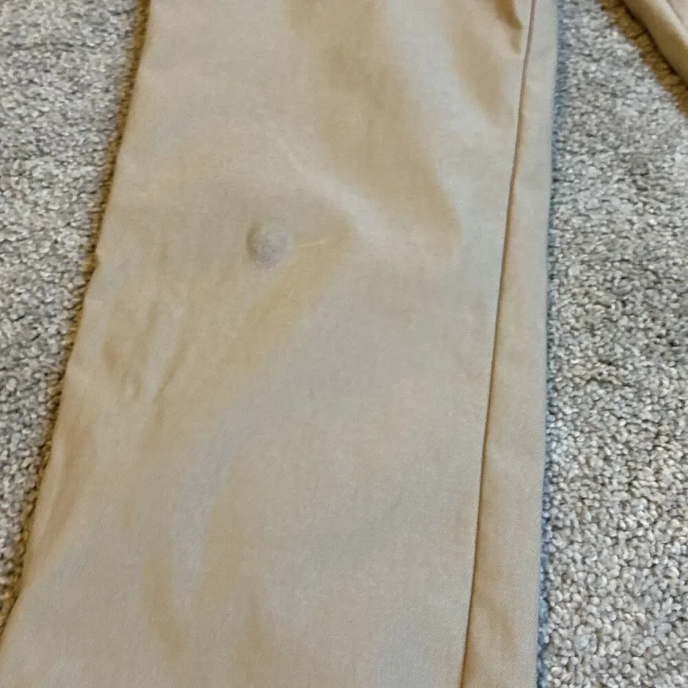 Hurley Boys Jogger Pants Size 10/12 Beige Drawstring With Elastic Waist Youth